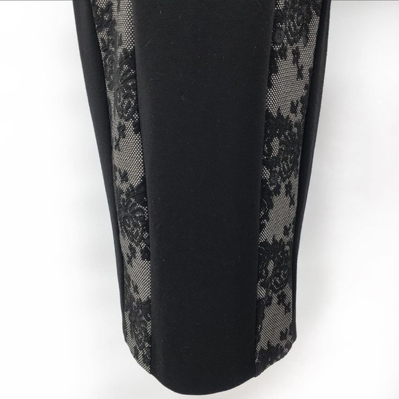 Connected Apparel Floral Lace Panels Dress Size 6 - Picture 3 of 10